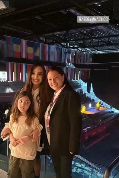 Leyla Əliyeva bədii gimnastika üzrə Avropa çempionatının təntənəli açılış mərasimində - FOTO/VİDEO