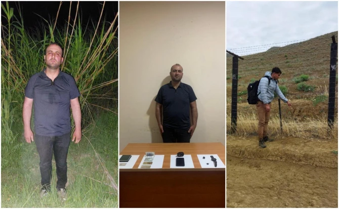 DSX və DİN İranla sərhəddə əməliyyat keçirib, saxlanılanlar var - FOTO