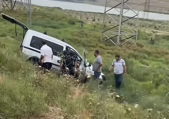 Bakıda ağır qəza, bir ölü, üç yaralı - VİDEO