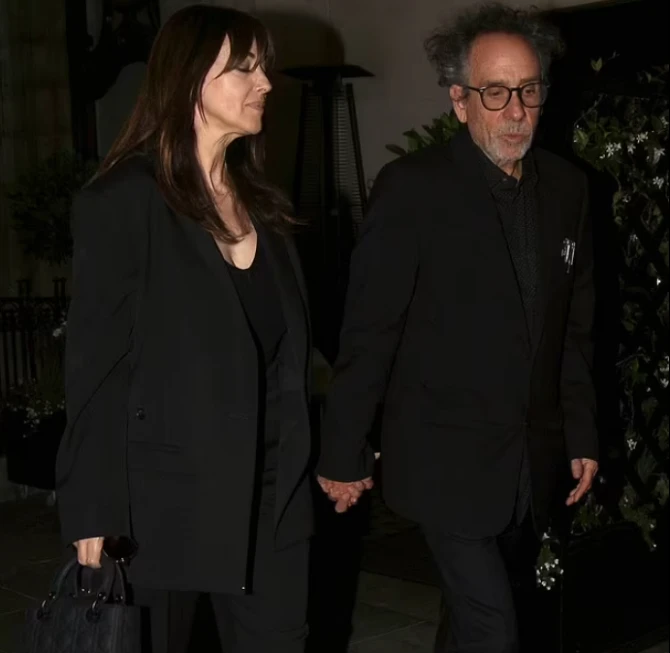 Моника Беллуччи и Тим Бертон впервые появились на публике в качестве пары - ФОТО