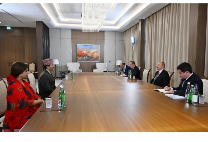 İlham Əliyev Nepalın xarici işlər nazirini qəbul edib - YENİLƏNİB - FOTO