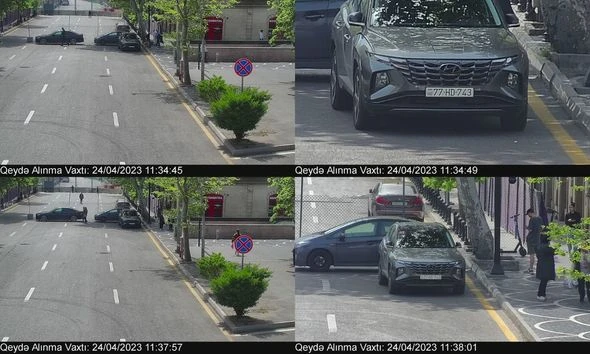 Parklanmaya icazəsi olan avtomobilə yazılan cəriməyə məsul qurum tapılmır - FOTO