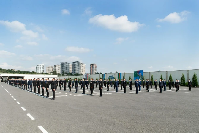 Vətən müharibəsinin daha 29 iştirakçısı polis orqanlarında xidmətə qəbul olunub - FOTO