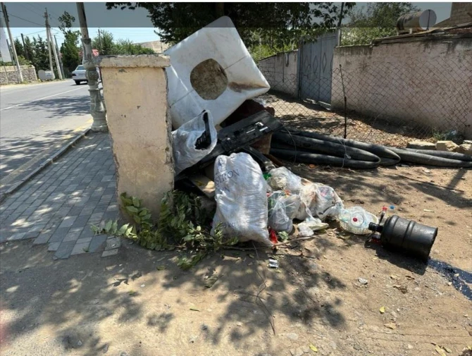 Hacıqabul və Ucarda ətraf mühiti zibilləyən şəxslər barəsində tədbirlər görülüb - FOTO