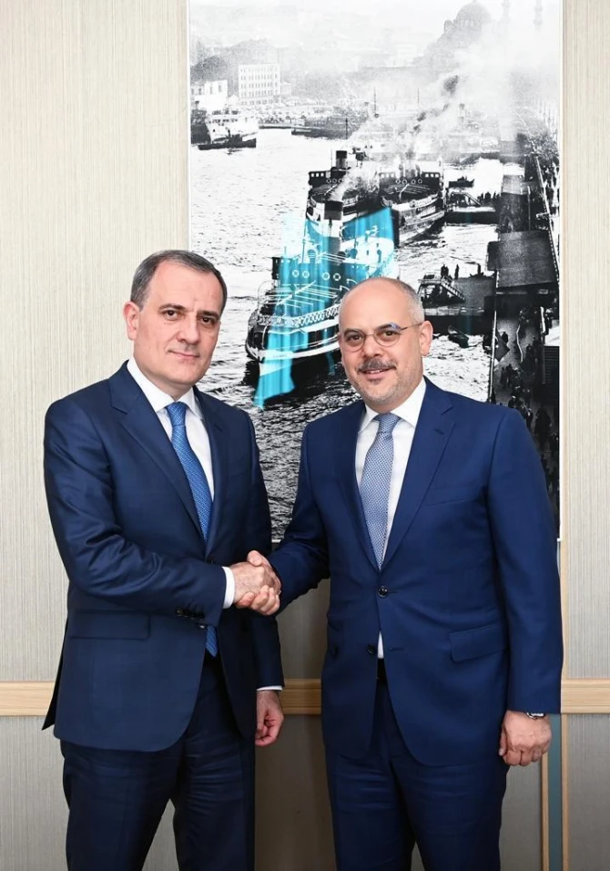 Ceyhun Bayramov Türkiyə Prezidentinin baş müşaviri ilə görüşüb - FOTO