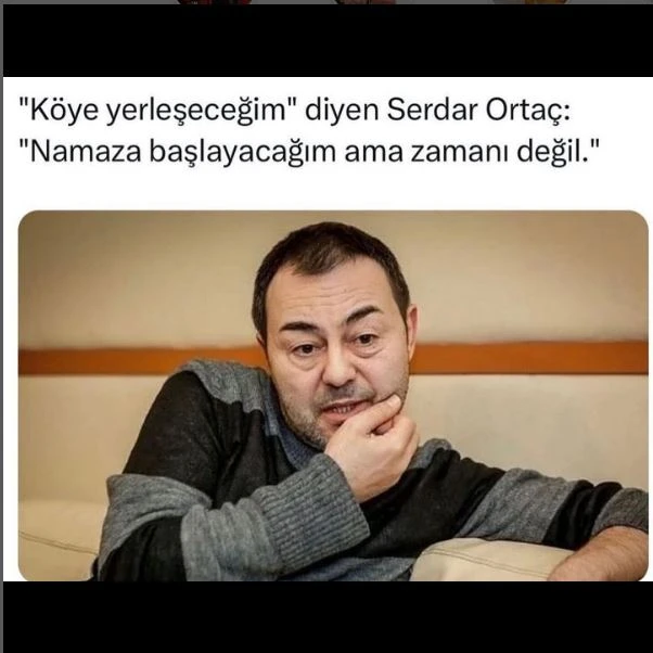 Serdar Ortaç namaza başlayacaq - FOTO