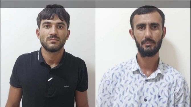 Cəlilabadda saxlanılan narkokuryerlərdə 13 kiloqramdan artıq narkotik vasitələr aşkarlanıb - FOTO