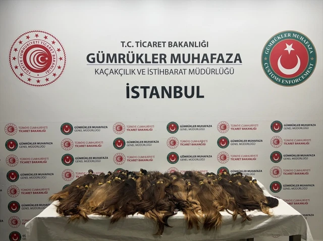 Hava limanında dəyəri 1 milyon olan 53 kiloqramlıq saç aşkarlandı - FOTO