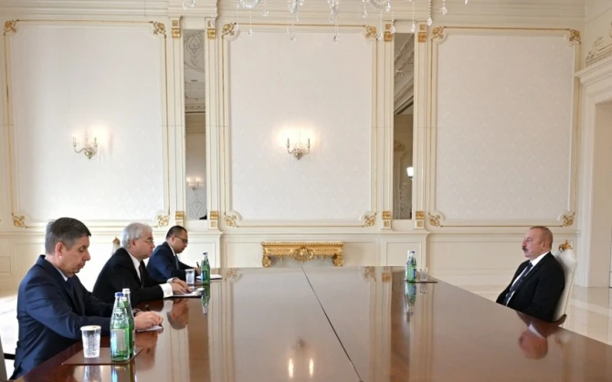 Президент Ильхам Алиев принял специального представителя МИД России - ОБНОВЛЕНО + ФОТО