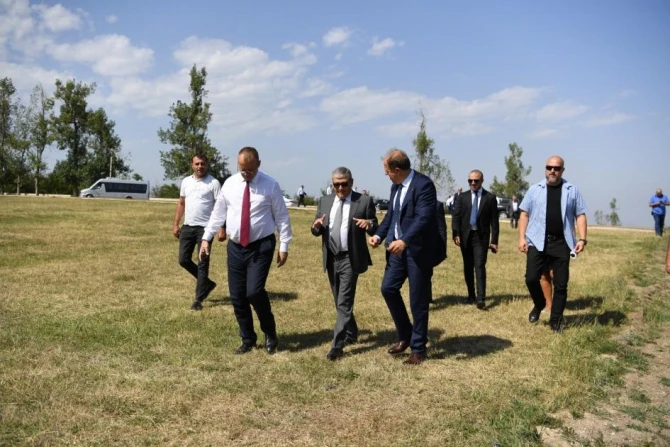 Slovakiya nümayəndə heyəti Şuşada Cıdır düzündə olub - FOTO