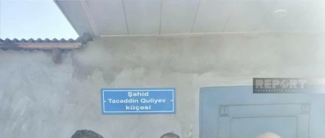 Biləsuvarda 6 küçəyə şəhidlərin adı verilib - FOTO