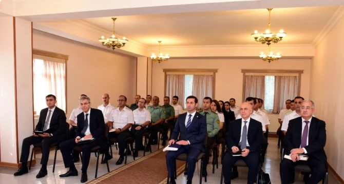 Naxçıvanda ədliyyə fəaliyyətinin müasir çağırışlara uyğun təkmilləşdirilməsi üzrə tədbirlər görülür - FOTO