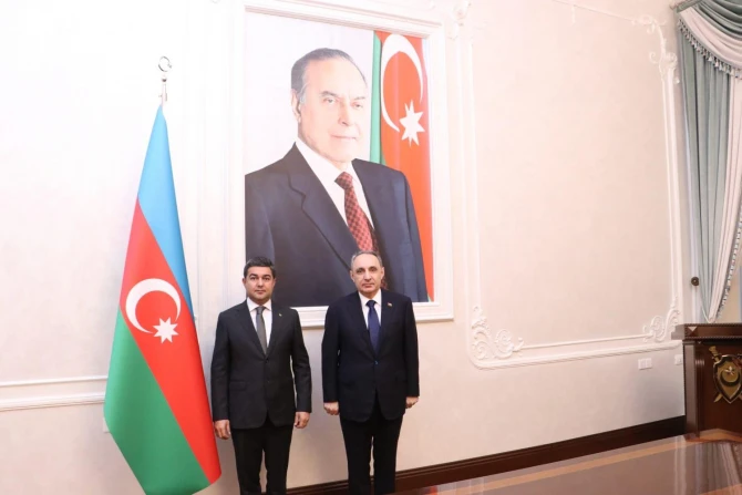 Türkmənistan Baş prokurorunun müavini Azərbaycana gəlib - FOTO