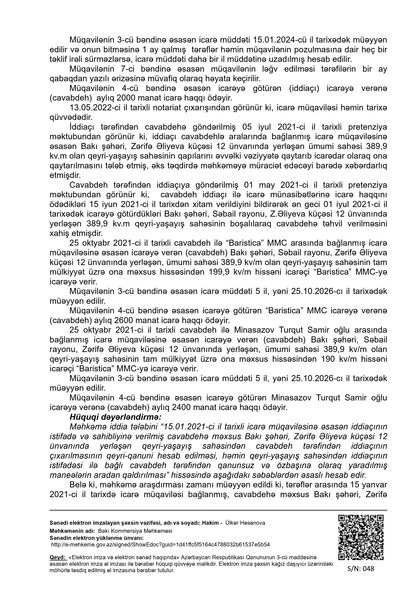 İş adamı 100 min pul qoyduğu obyektdən qovulduğunu deyir: “İcra məmuru vəzifəsini yerinə yetirmir”