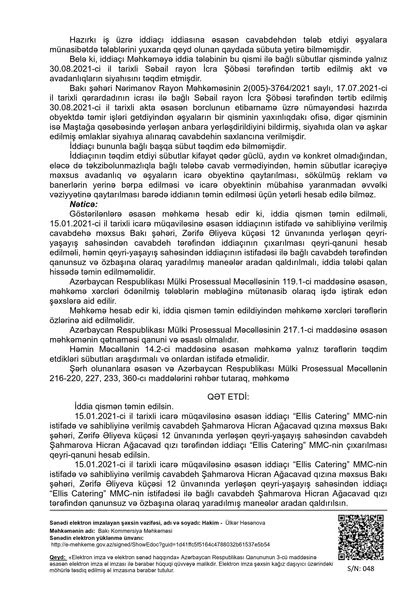 İş adamı 100 min pul qoyduğu obyektdən qovulduğunu deyir: “İcra məmuru vəzifəsini yerinə yetirmir”