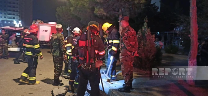 Sumqayıtın bir hissəsi işıqsız qalıb