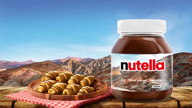 Nutella Azərbaycanı sevir - FOTO