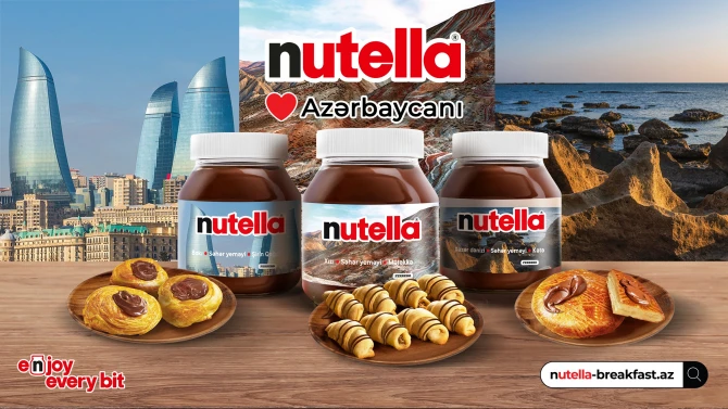 Nutella Azərbaycanı sevir - FOTO