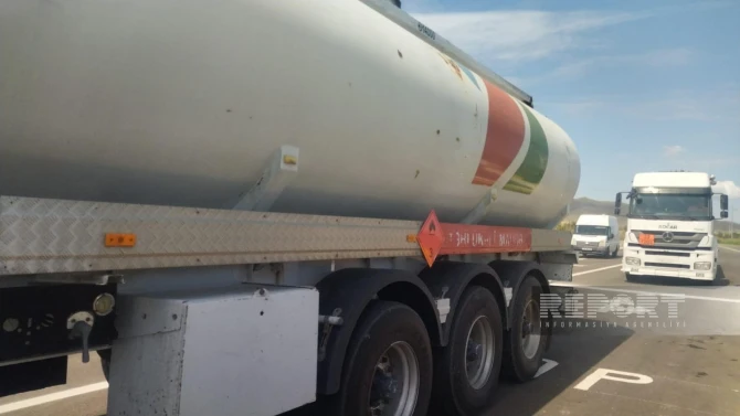Qarabağın erməni sakinləri üçün 30 ton benzin, 34 ton dizel yola salınıb - FOTO