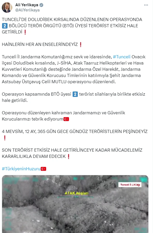 Türkiyədə böyük əməliyyat - 2 terrorçu belə güllələndi - FOTO/VİDEO
