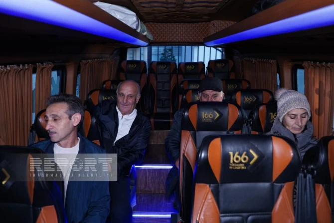 Daha 83 sakinin Laçına köçü başlayıb - FOTO