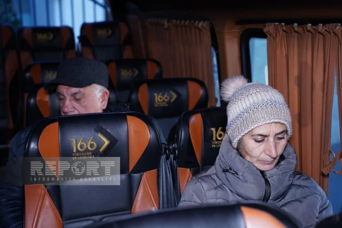 Daha 83 sakinin Laçına köçü başlayıb - FOTO