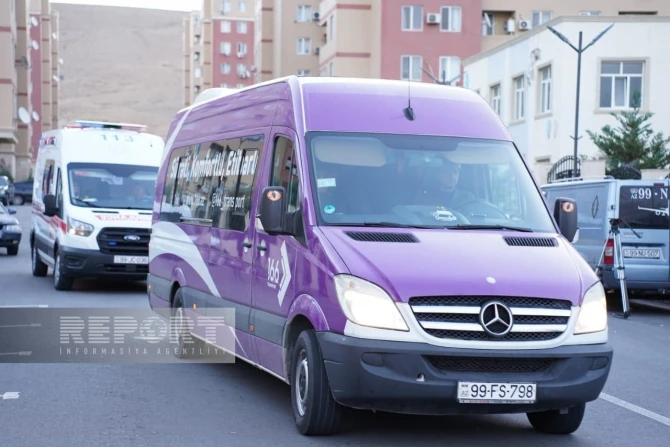 Daha 83 sakinin Laçına köçü başlayıb - FOTO