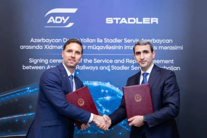 “Stadler” Azərbaycanda Regional Servis Mərkəzinin yaradılmasına investisiya yatıracaq - FOTO