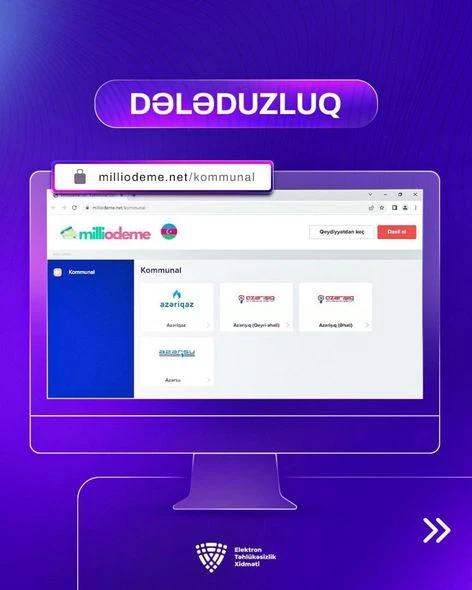 Bu portala daxil olmayın - DÖVLƏT XİDMƏTİ XƏBƏRDARLIQ EDİB - FOTO