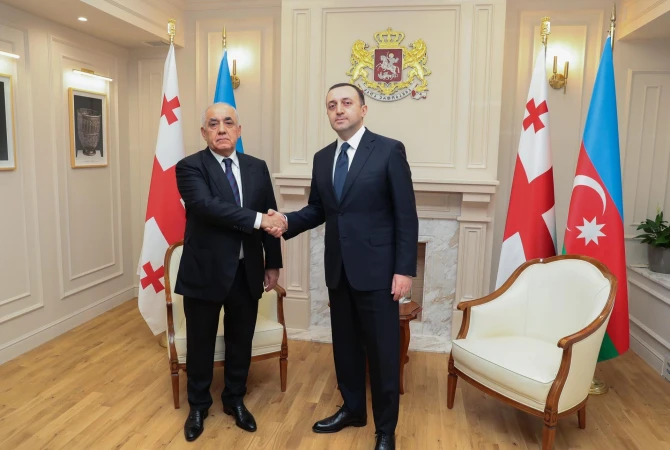 Azərbaycan və Gürcüstanın baş nazirləri görüşüb