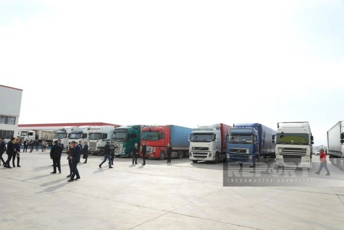Azərbaycandan Ukraynaya növbəti humanitar yardım göndərilib - FOTO