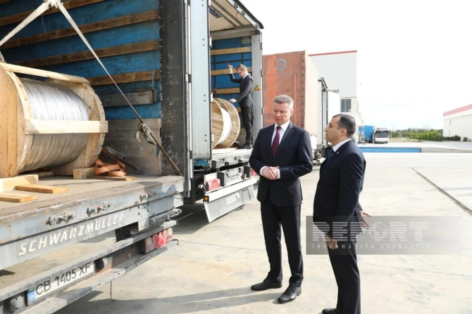 Azərbaycandan Ukraynaya növbəti humanitar yardım göndərilib - FOTO