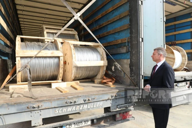 Azərbaycandan Ukraynaya növbəti humanitar yardım göndərilib - FOTO