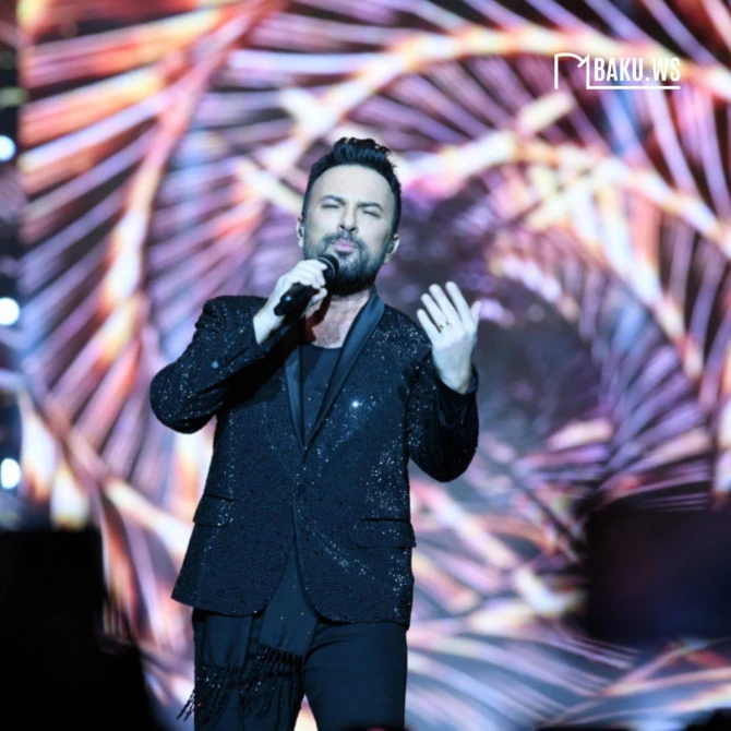 Tarkanın Bakı konsertindən görüntülər - FOTO/VİDEO