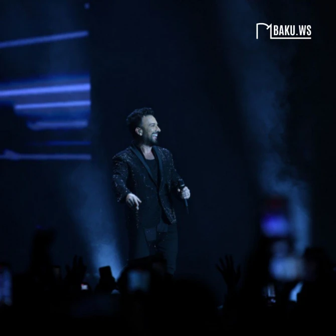 Tarkanın Bakı konsertindən görüntülər - FOTO/VİDEO