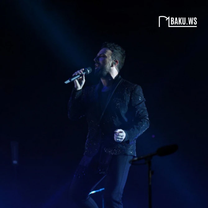 Tarkanın Bakı konsertindən görüntülər - FOTO/VİDEO