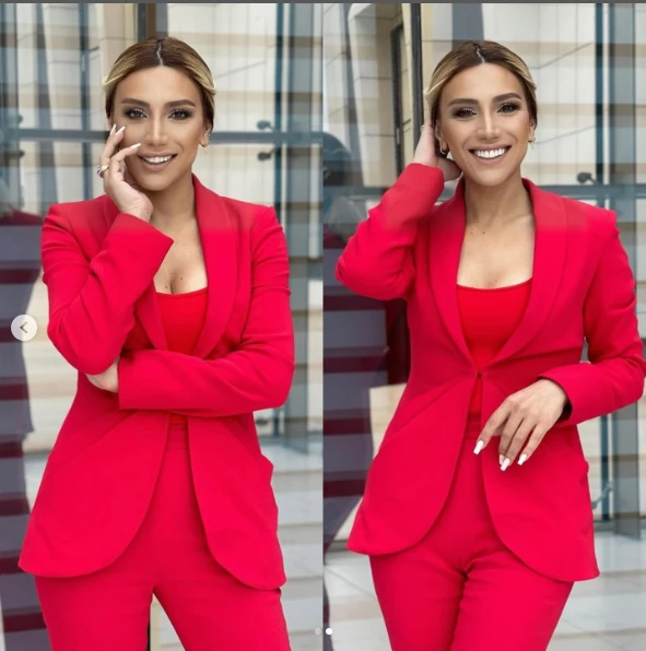 Röya Ayxanın bahalı geyimi müzakirələrə səbəb oldu - FOTO