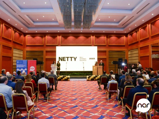 “Nar” və “NETTY” ölkənin ən yaxşı internet təşəbbüslərini mükafatlandırdı