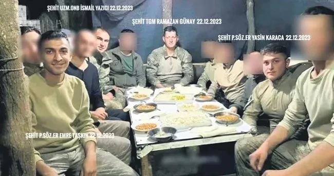 Bu şəkil Türkiyədə gündəm olub - “Bir fotoda 4 şəhid” - FOTO