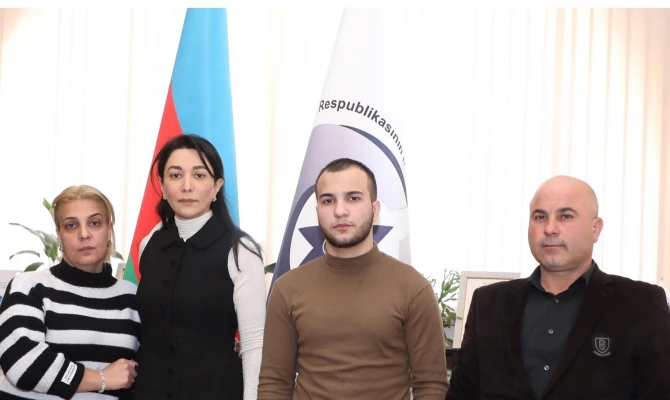 Ombudsman erməni əsirliyindən azad edilmiş hərbi qulluqçularla görüşüb - FOTO
