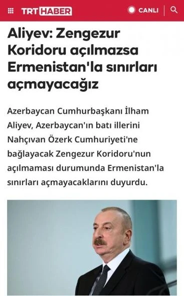 Интервью Президента Ильхама Алиева местным телеканалам широко освещается в турецких медиа - ФОТО