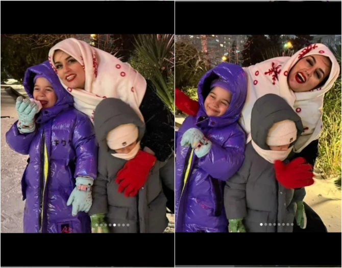 Azərbaycanlı məşhurların İLK QAR PAYLAŞIMLARI - FOTO