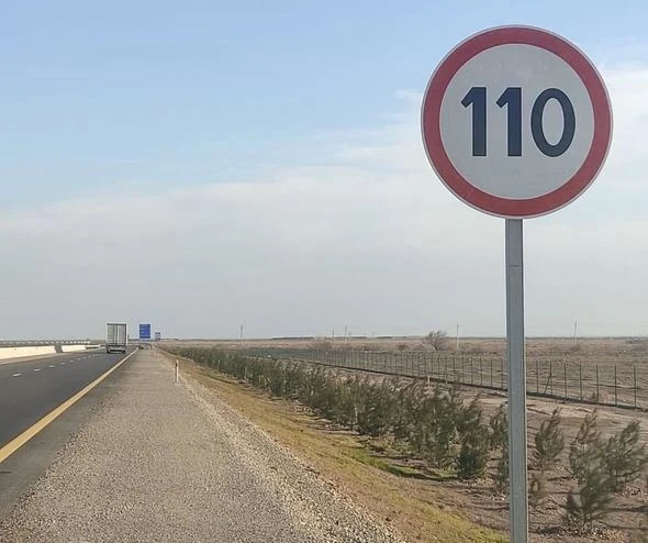 Ödənişli yola sürət nişanı qoyuldu: Radar da quraşdırılacaq - FOTO