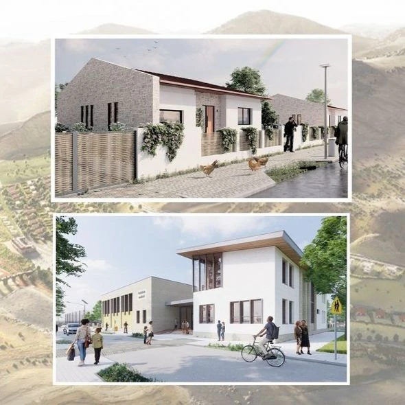 Cəbrayılın Xudafərin qəsəbəsinin gələcək görüntüsü - FOTO