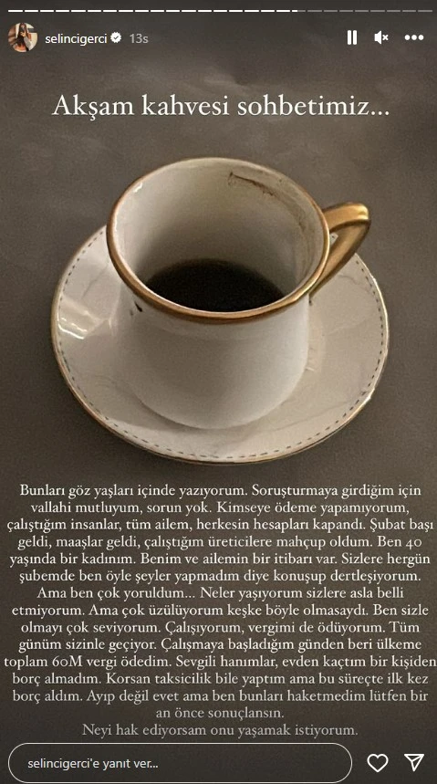 Əmlakları müsadirə edilən Selin Ciğerci göz yaşları içində üsyan etdi - FOTO/VİDEO