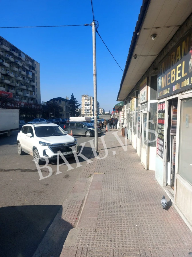 Mağaza sahibləri tərəfindən zəbt olunmuş səki təmizlənib - YENİLƏNİB - FOTO/VİDEO