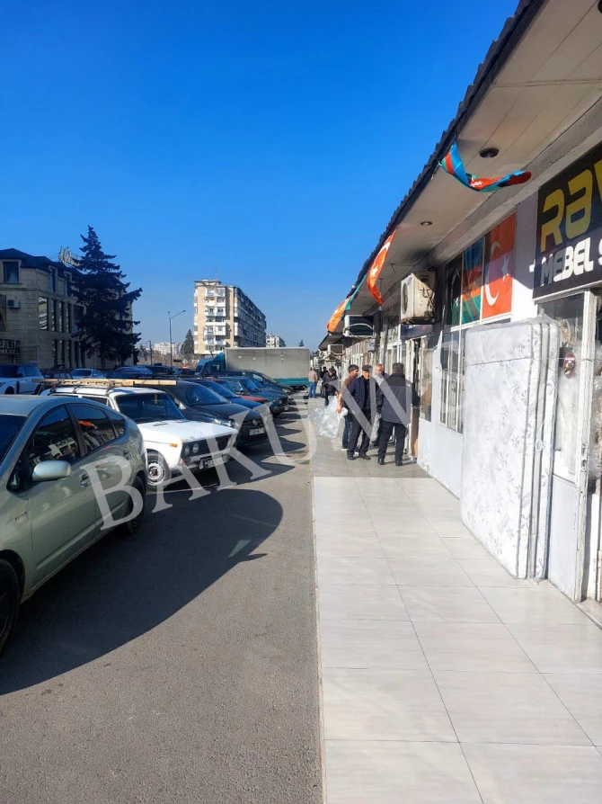 Mağaza sahibləri tərəfindən zəbt olunmuş səki təmizlənib - YENİLƏNİB - FOTO/VİDEO