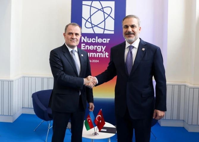 Ceyhun Bayramov Brüsseldə Hakan Fidanla görüşüb, regional sülh səyləri müzakirə olunub - FOTO - YENİLƏNİB