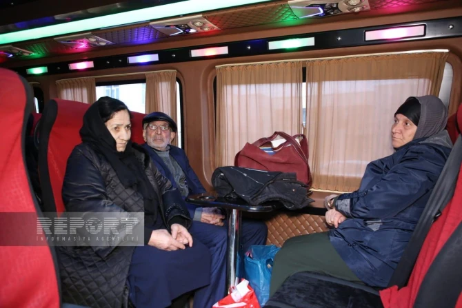 Növbəti köç karvanı Laçına çatıb - YENİLƏNİB + FOTO