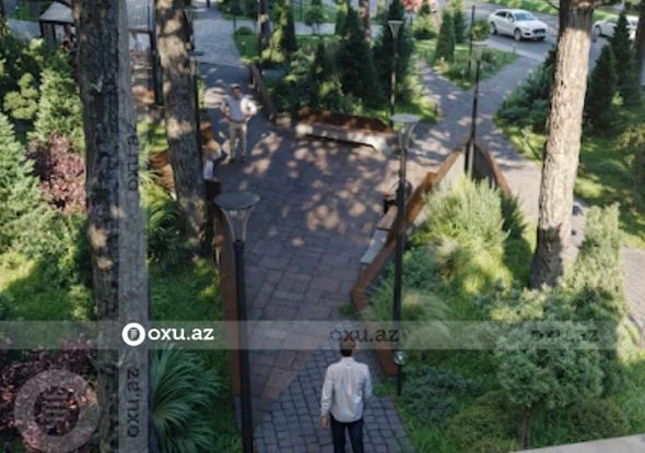 Bakıda yaşıllıq ərazinin məhv edilməsi ilə bağlı yayılan iddialara CAVAB - YENİLƏNİB + FOTO